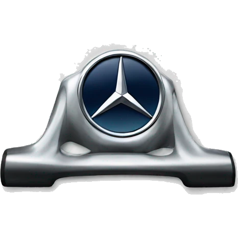 Mercedes benz logo emoji