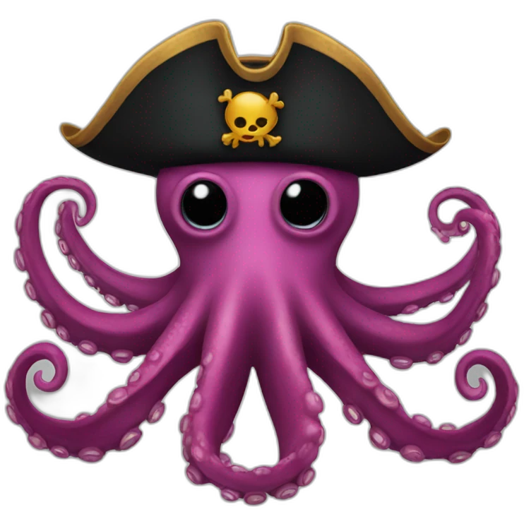 pirate octopus emoji