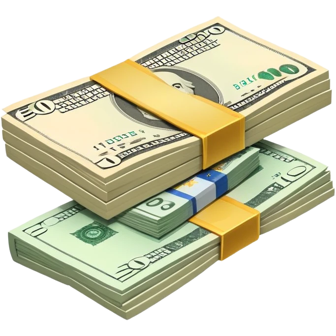 euro bank notes exchange with US dollar bank notes emoji