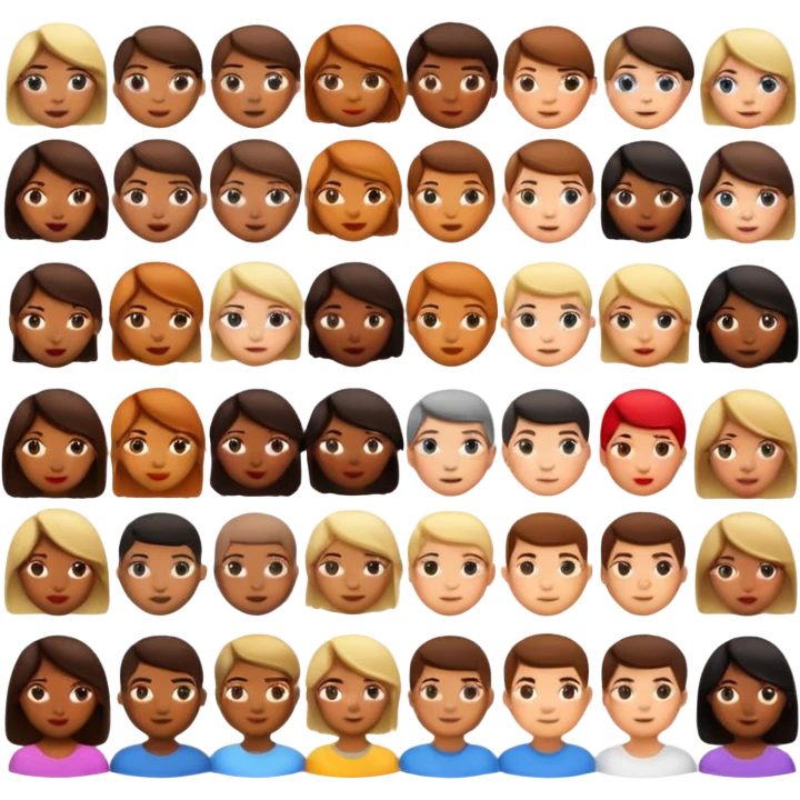 cartoon characters emoji
