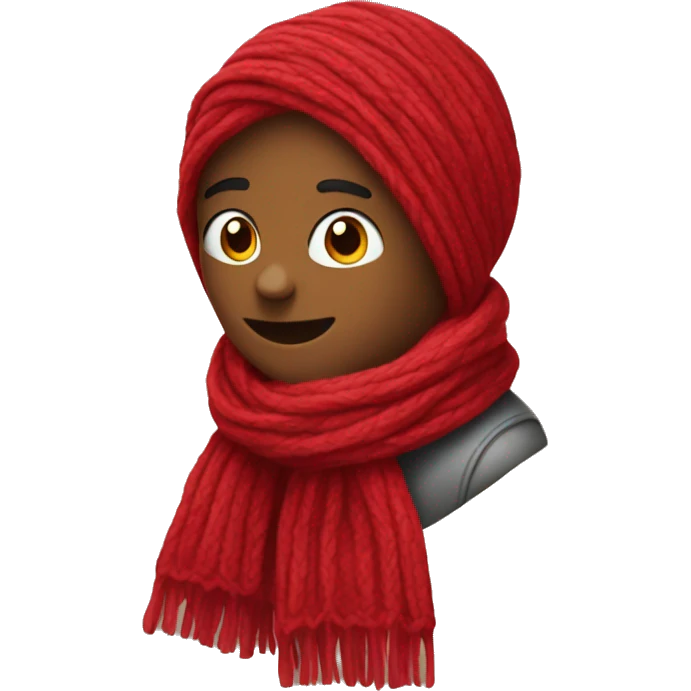 scarlet scarf emoji