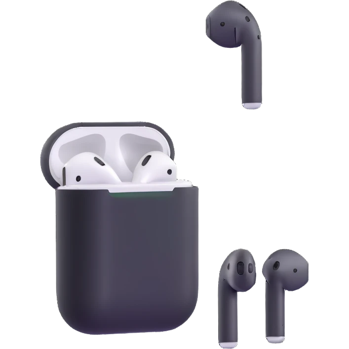 Apple AirPods wireless earbuds emoji