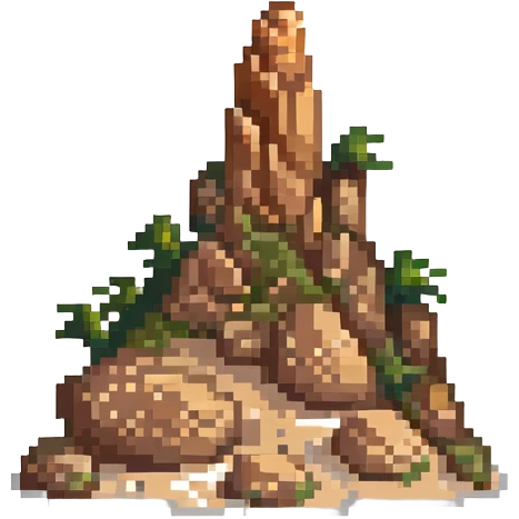 rock formation emoji