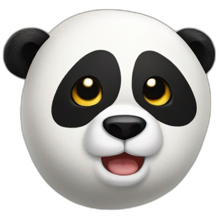 spider panda emoji