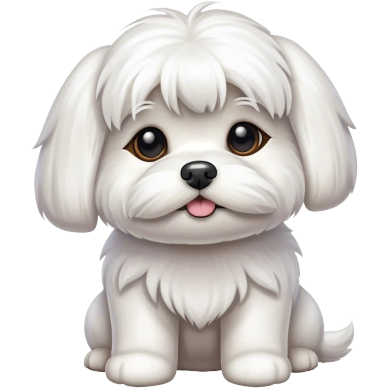 maltese dog  emoji