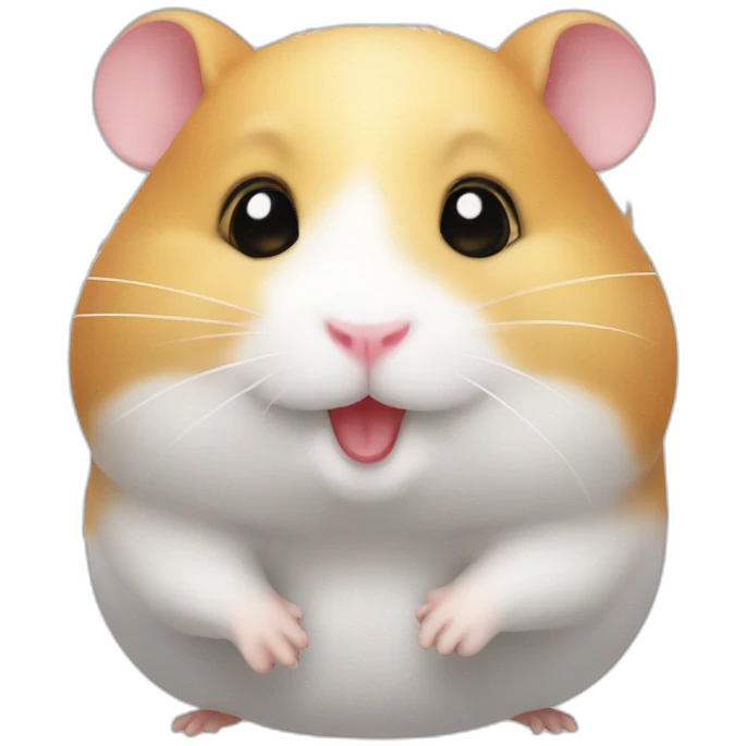 hamster-as-kpop-idol emoji