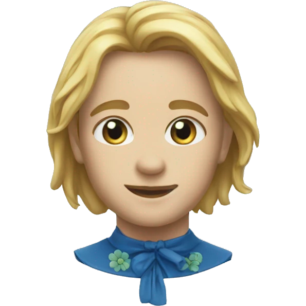 Trèfle bleu emoji