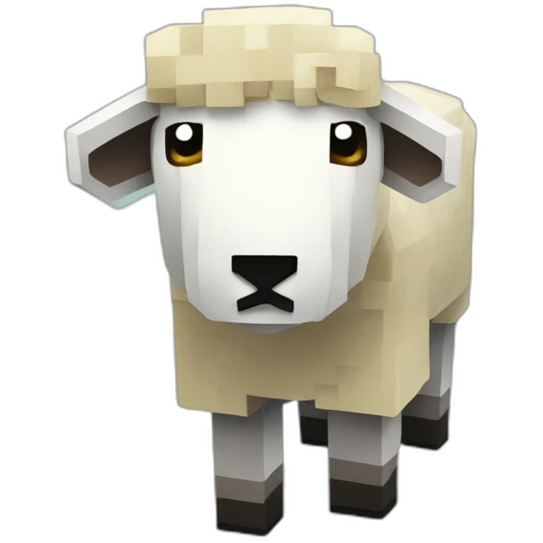 Minecraft sheep emoji