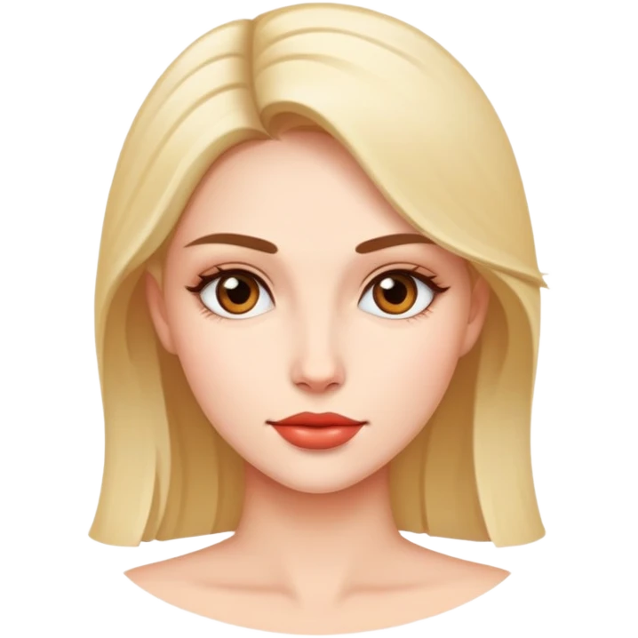 A beautiful woman emoji
