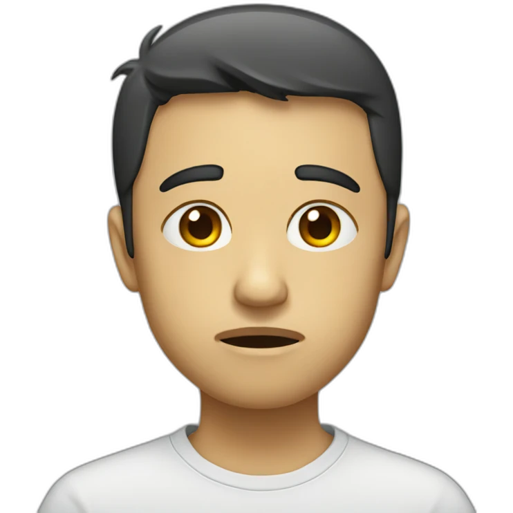 Triste emoji