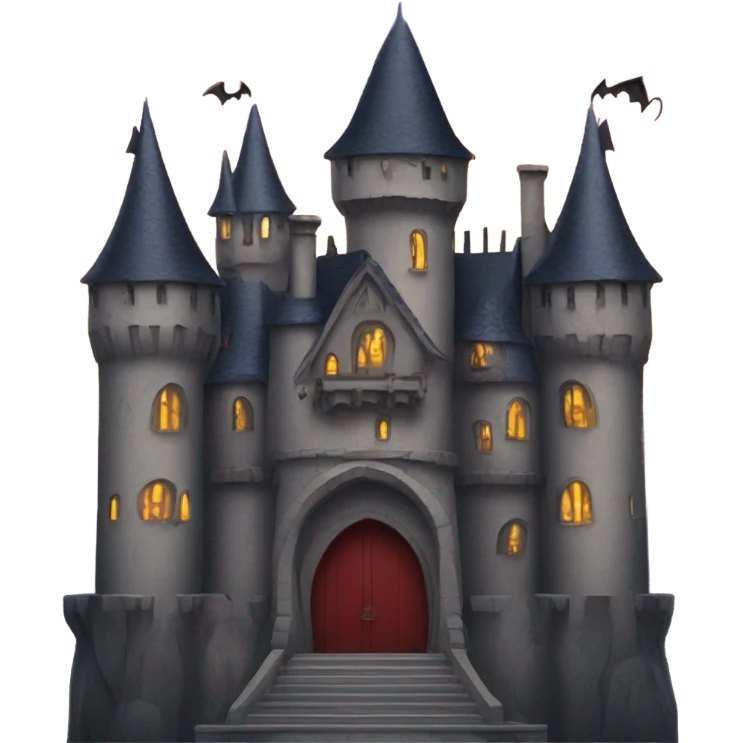 vampire castle emoji