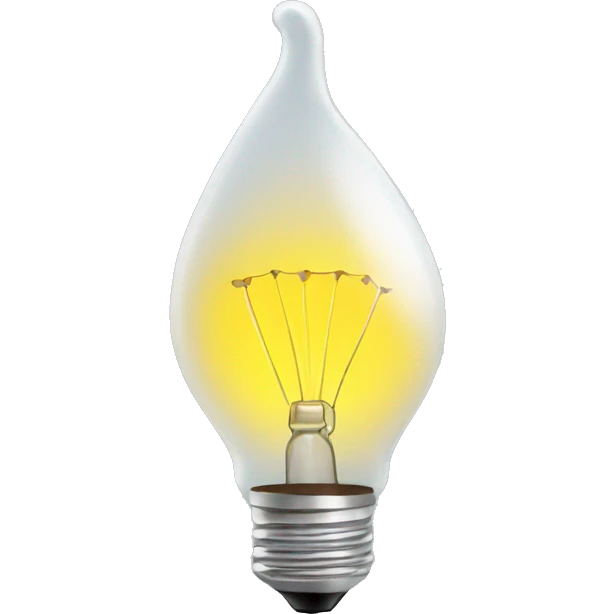 bulb emoji