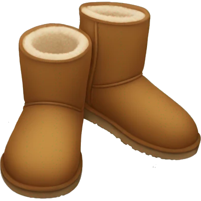 ugg boot emoji