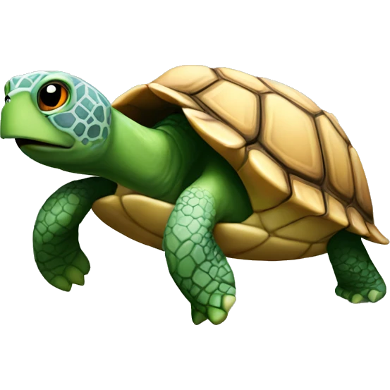 Beautiful turtle  emoji
