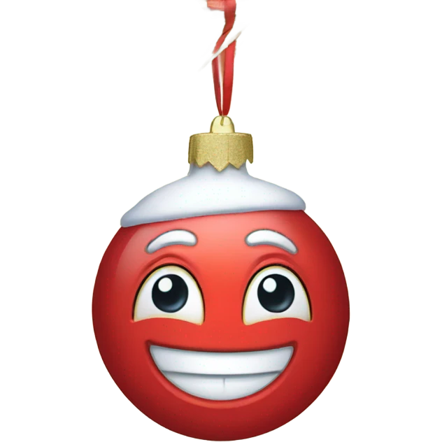 old Christmas tree ornaments  emoji