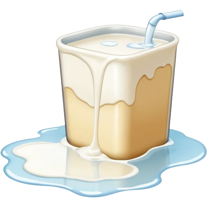 Spilled milk emoji