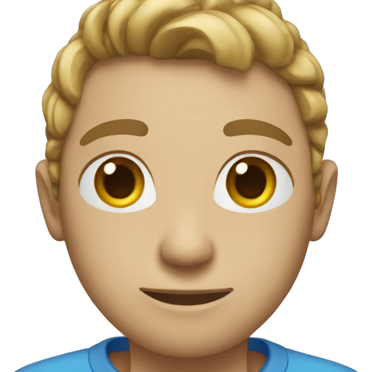 blue sweat emoji