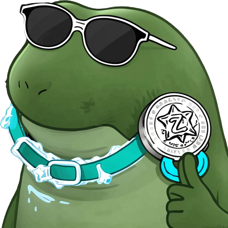 Iced out seal emoji