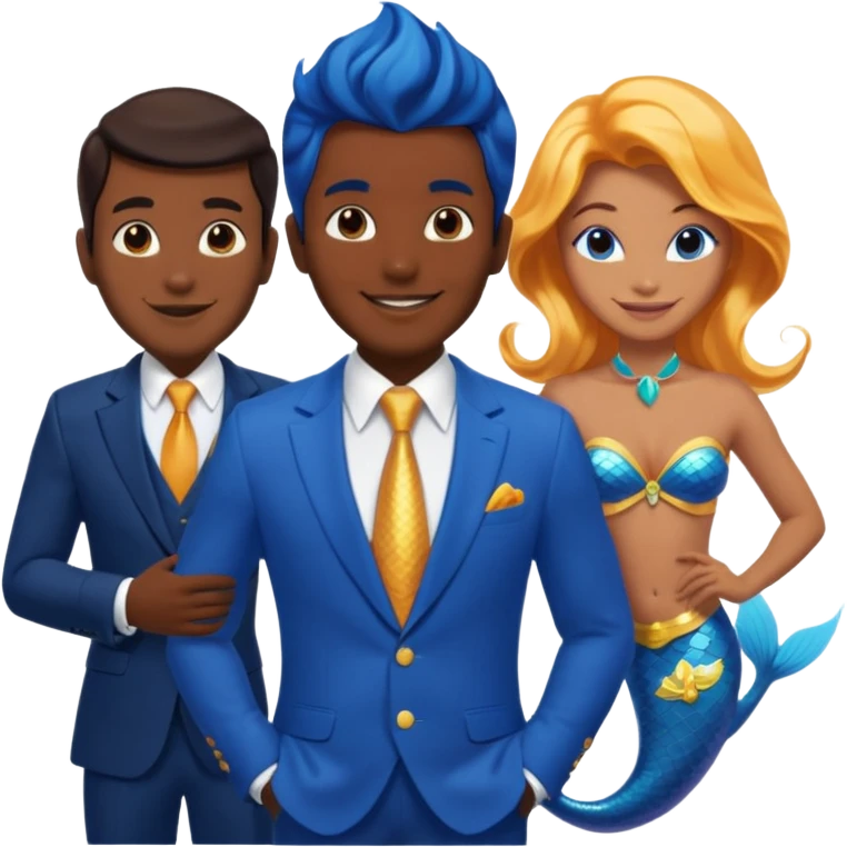 🕴️🧞‍♂️🧜🏻‍♀️ emoji