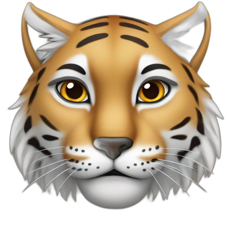 Lynx avec un tigre emoji