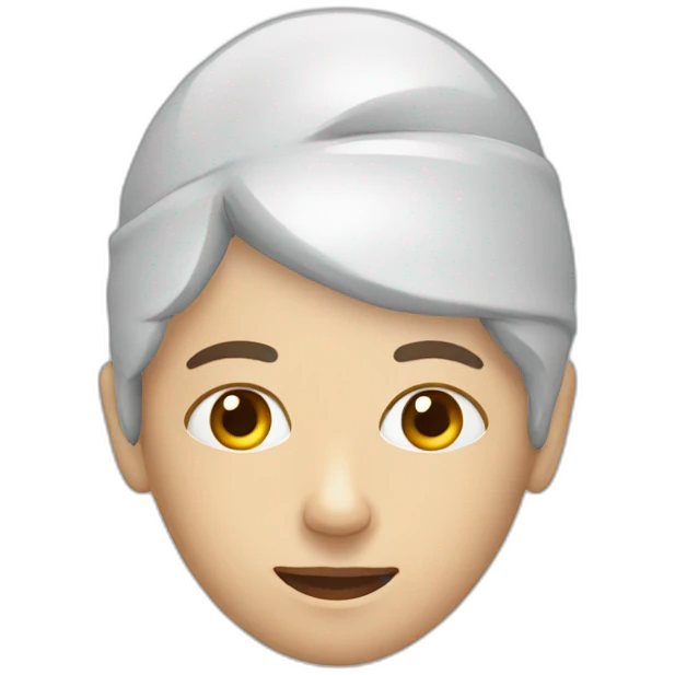 Patient out of head emoji