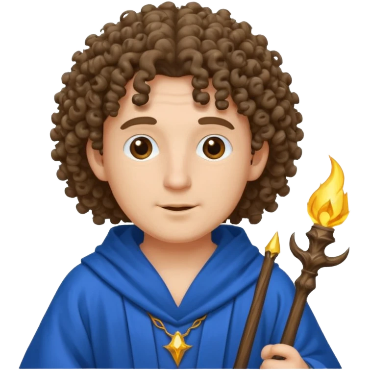 curly haired wizard emoji