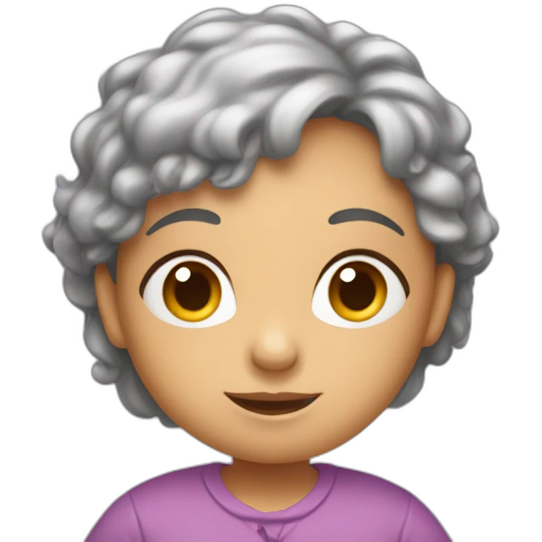Une maman emoji