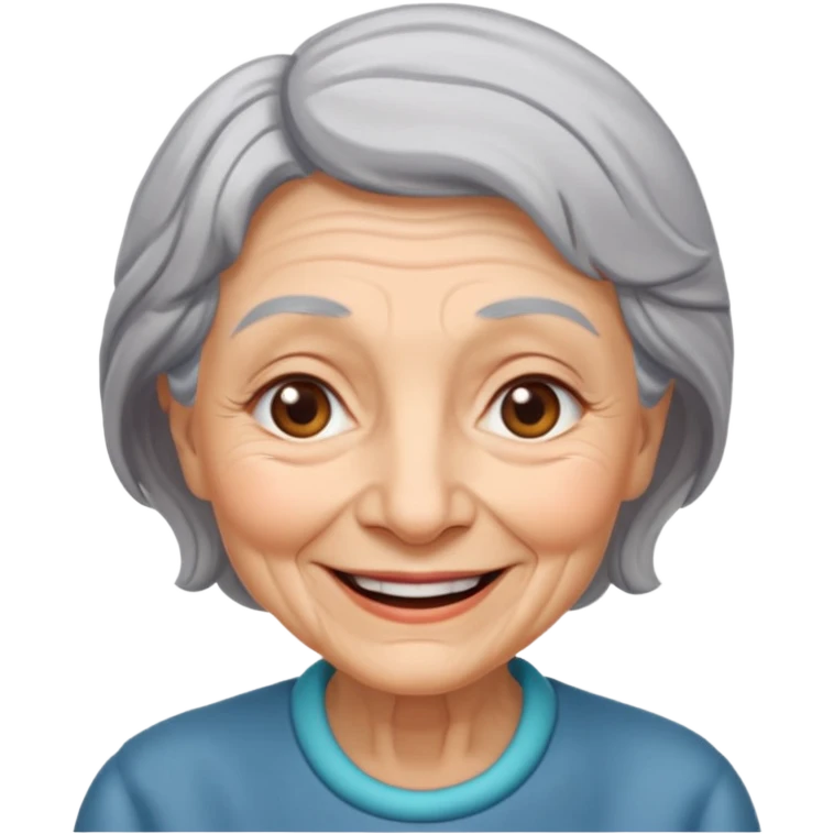 old lady emoji