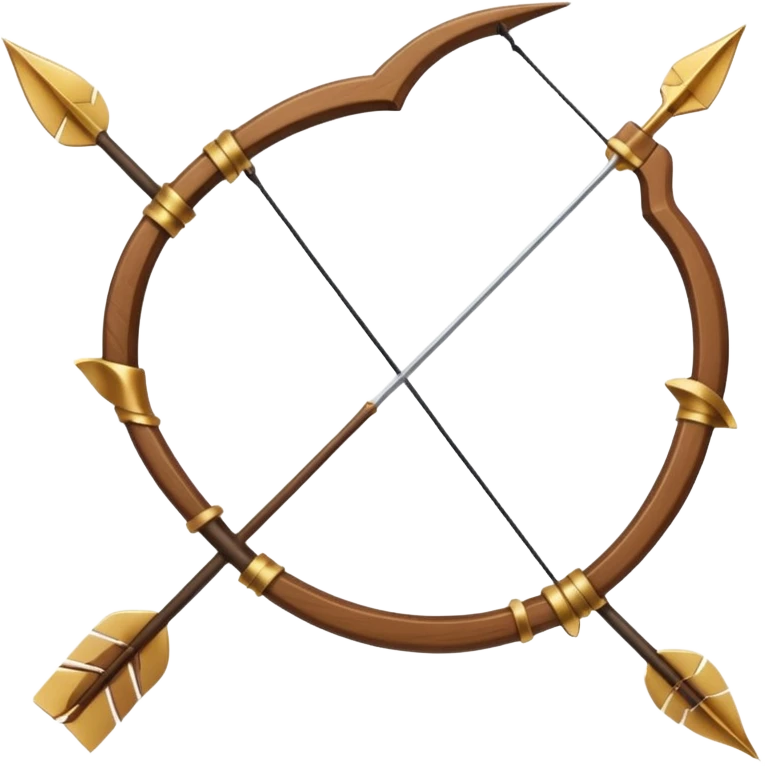 bow and arrow emoji