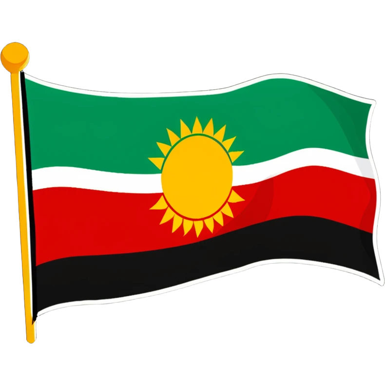 Kurdistanflag emoji