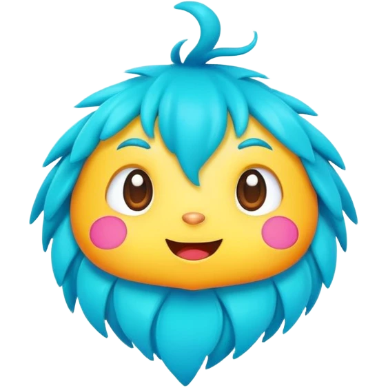 Sprunki character, cute and fun cartoon character emoji