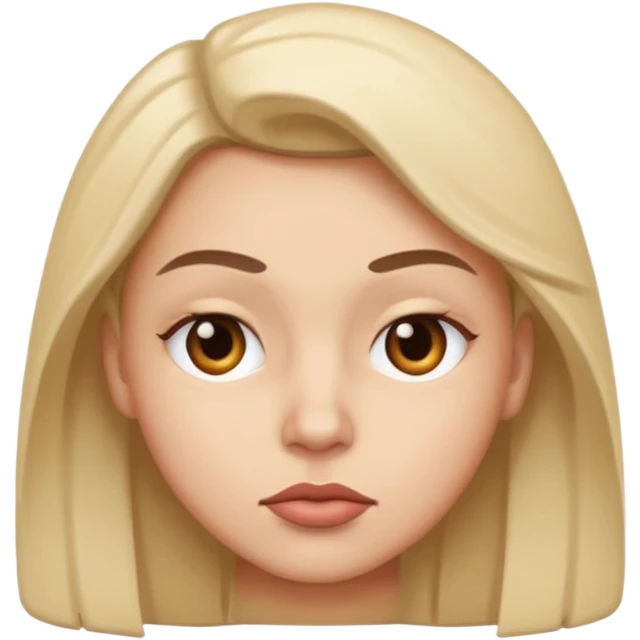 Bombastic side eye emoji