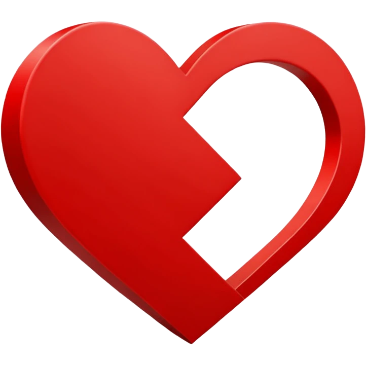 suprematism heart emoji