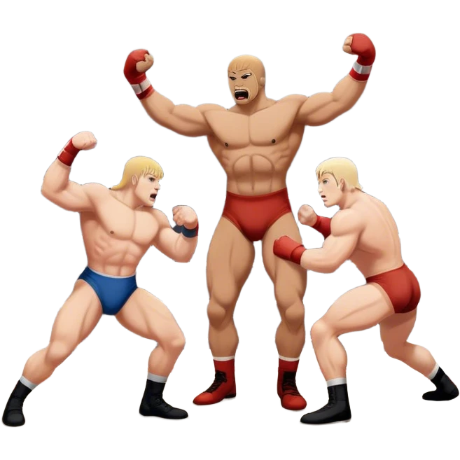 WWE Wrestling  emoji
