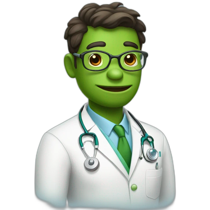 frog doctor emoji