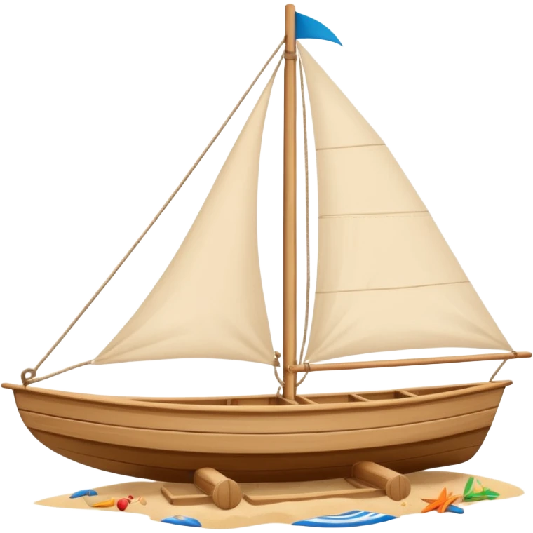 Char à voile emoji