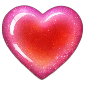 heart with sparkles emoji