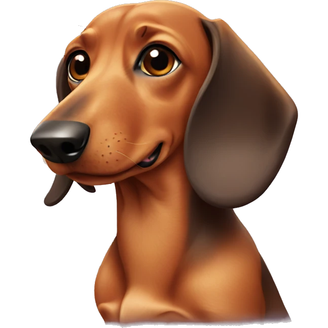 dachshund emoji