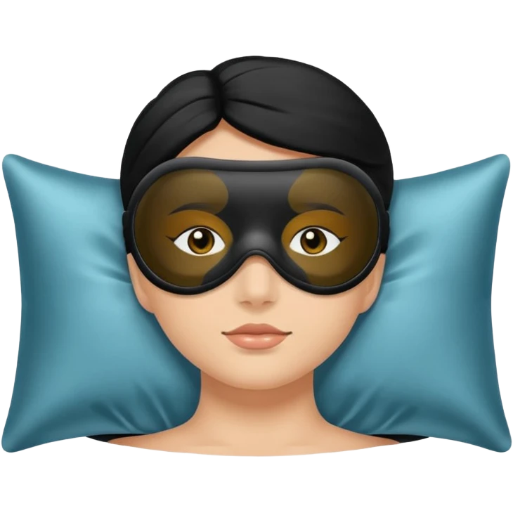 sleep mask
 emoji