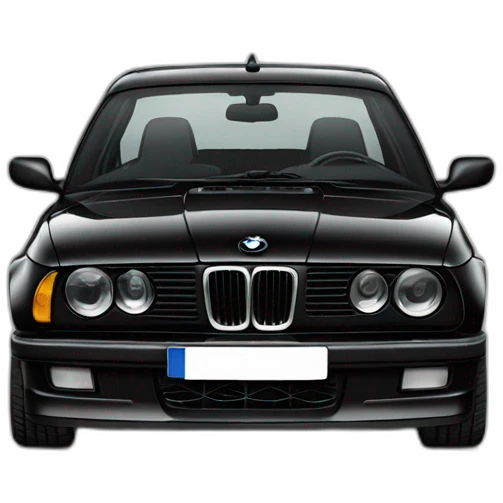 Bmw 3 series g black emoji