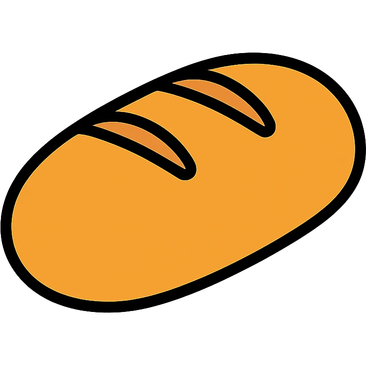 loaf of bread emoji