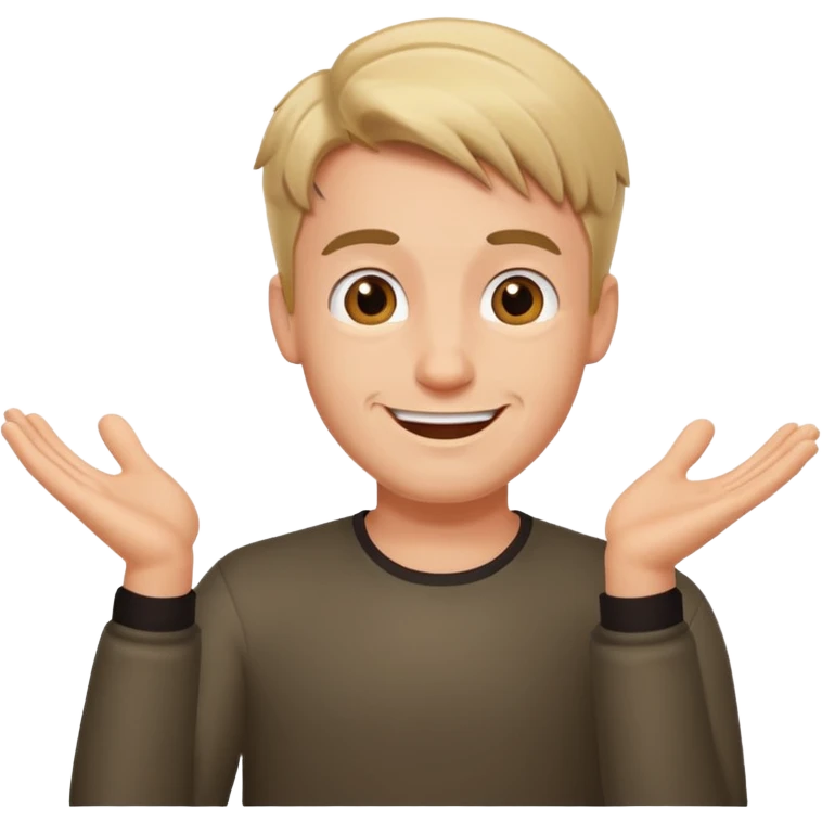 many german guy shrug emoji
