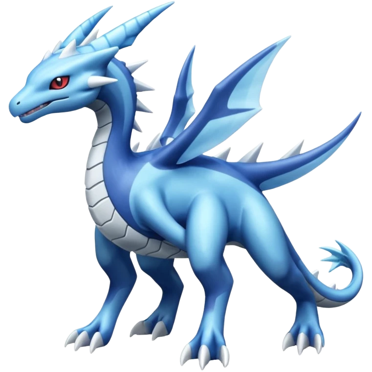 Amaura-Salamence-Dialga-Fakémon-hybrid-creature (full body)  emoji