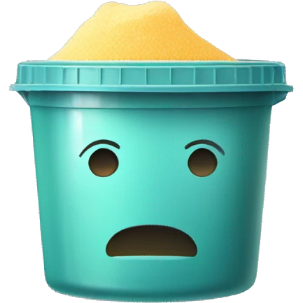 container of scalp scrub emoji
