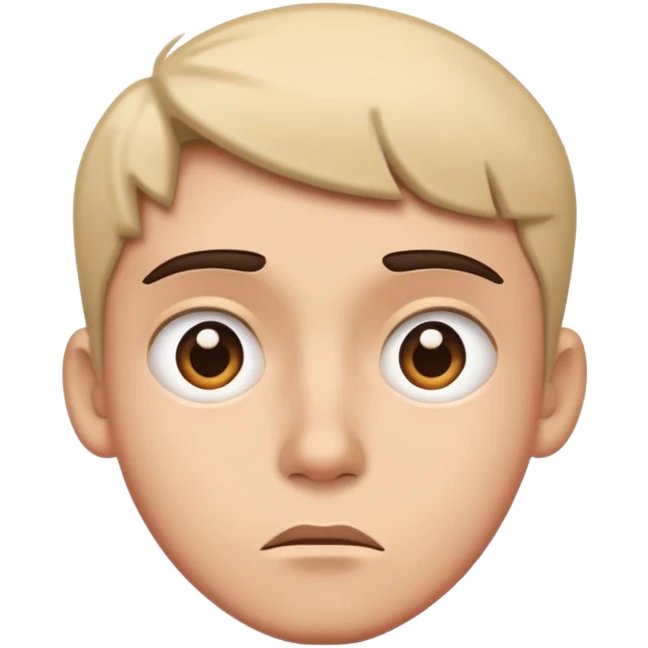 puzzled look emoji