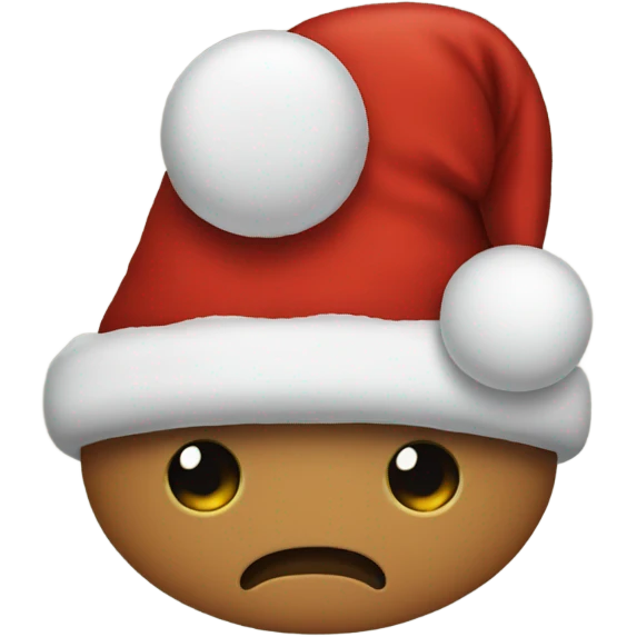Christmas hat emoji
