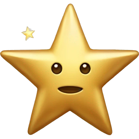 golden star emoji