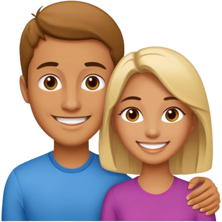 Nic and Olandria from Love Island USA emoji