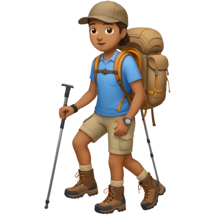 Hiker emoji