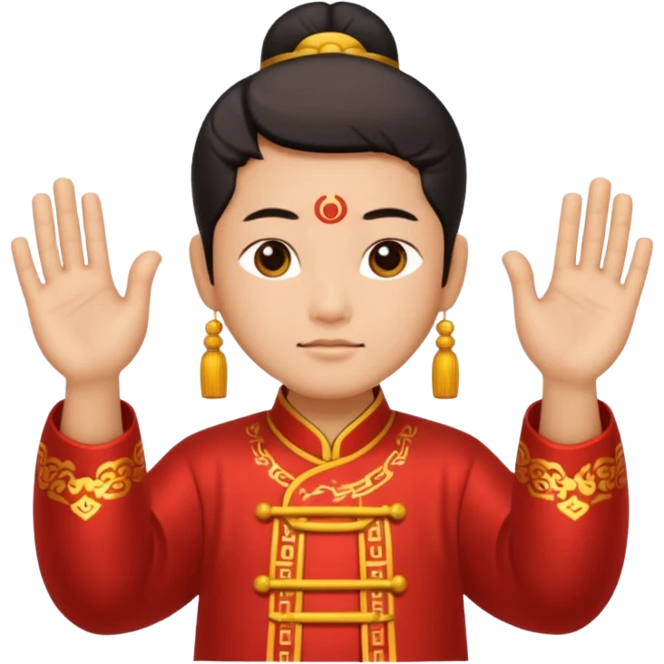 Chinese gong shou li emoji